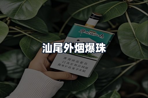 汕尾外烟爆珠